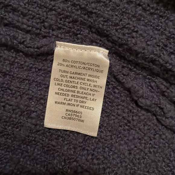 EUC Caslon women’s fringe open cardigan in blue size XL​​​ - Picture 6 of 7